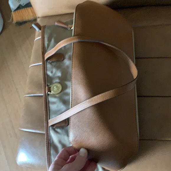 Michael Kors tan nylon tote purse - Picture 8 of 8